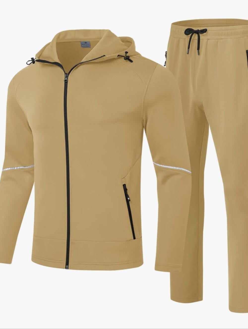 Men's Track Sweat Suits 2 Piece Set Sweatsuits Tracksuits with Hood